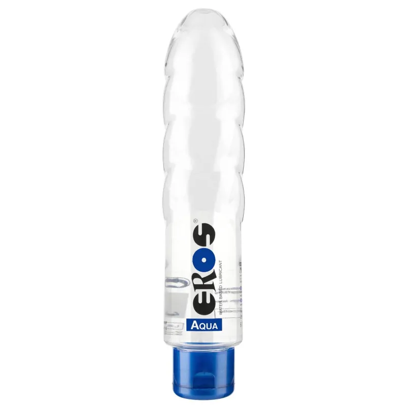 Eros Lubrifiant Aqua avec bouteille Dildo 175mL